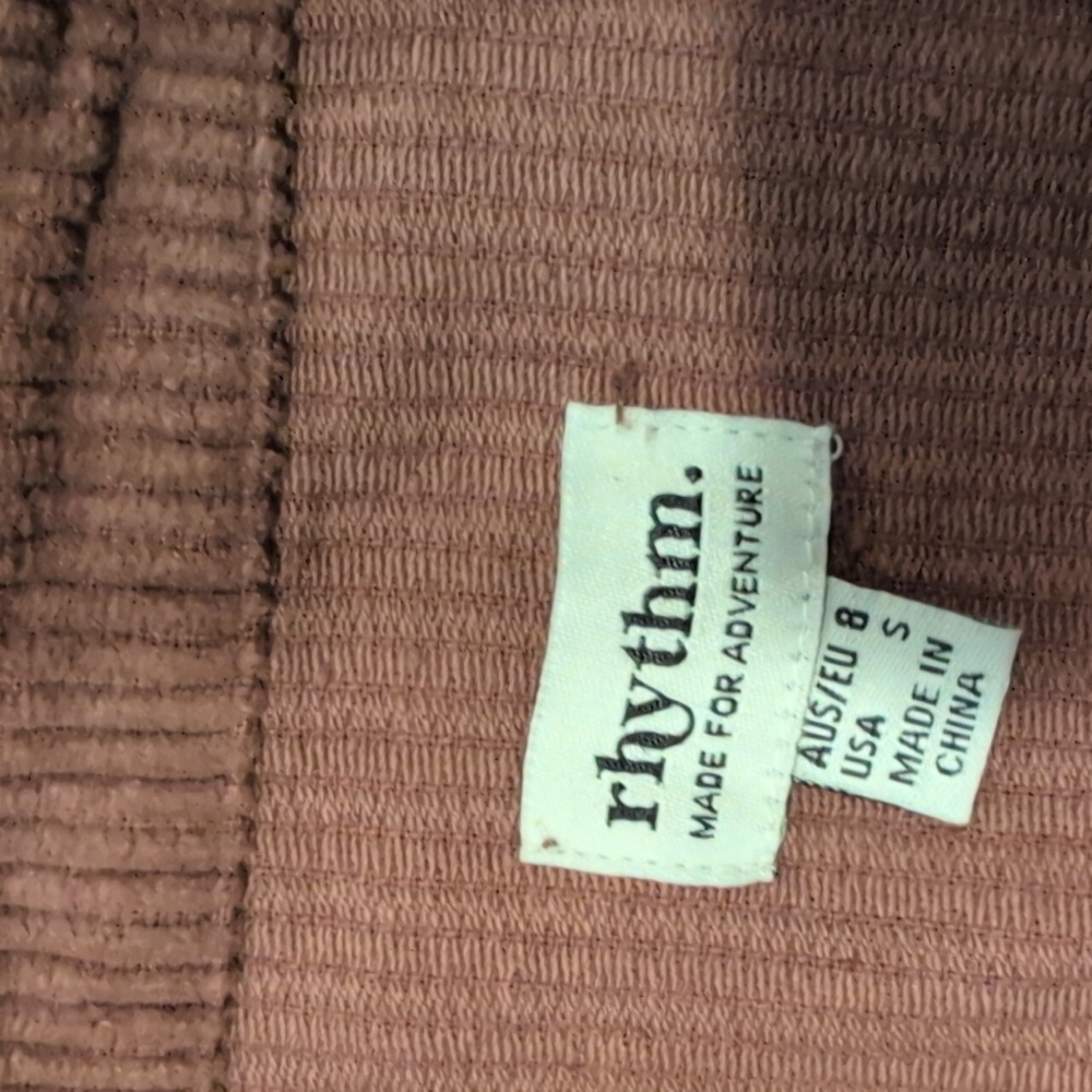 Rhythm. Corduroy Oversized Jacket Shirt Jacket - Picture 5 of 8